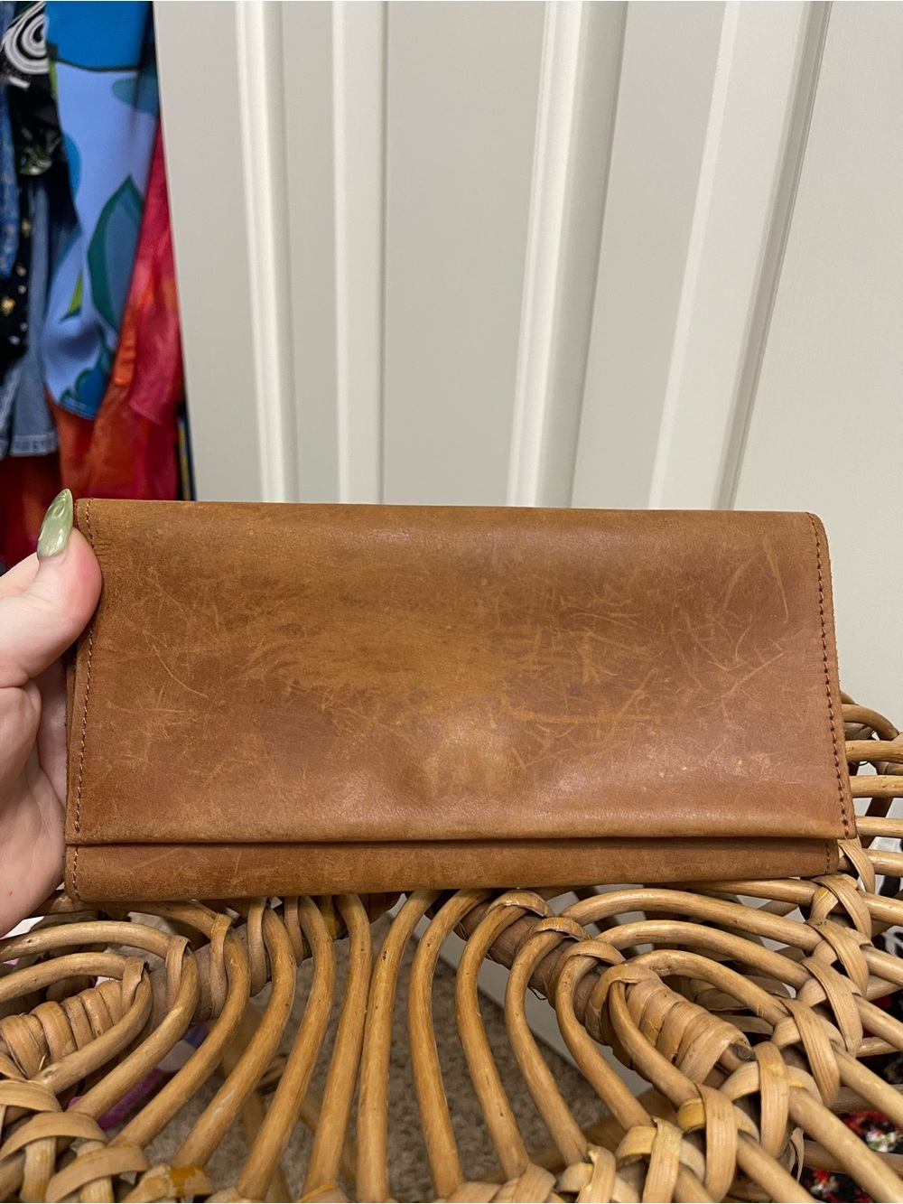 Able Leather Clutch
